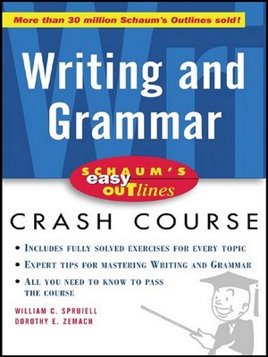 cover image of Schaum's Easy Outline of Writing and Grammar